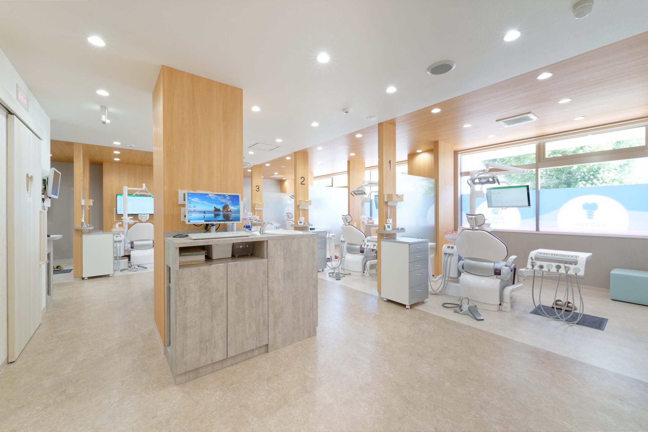 京王堀之内駅前ゆたか歯科医院（東京都八王子市）の院内風景