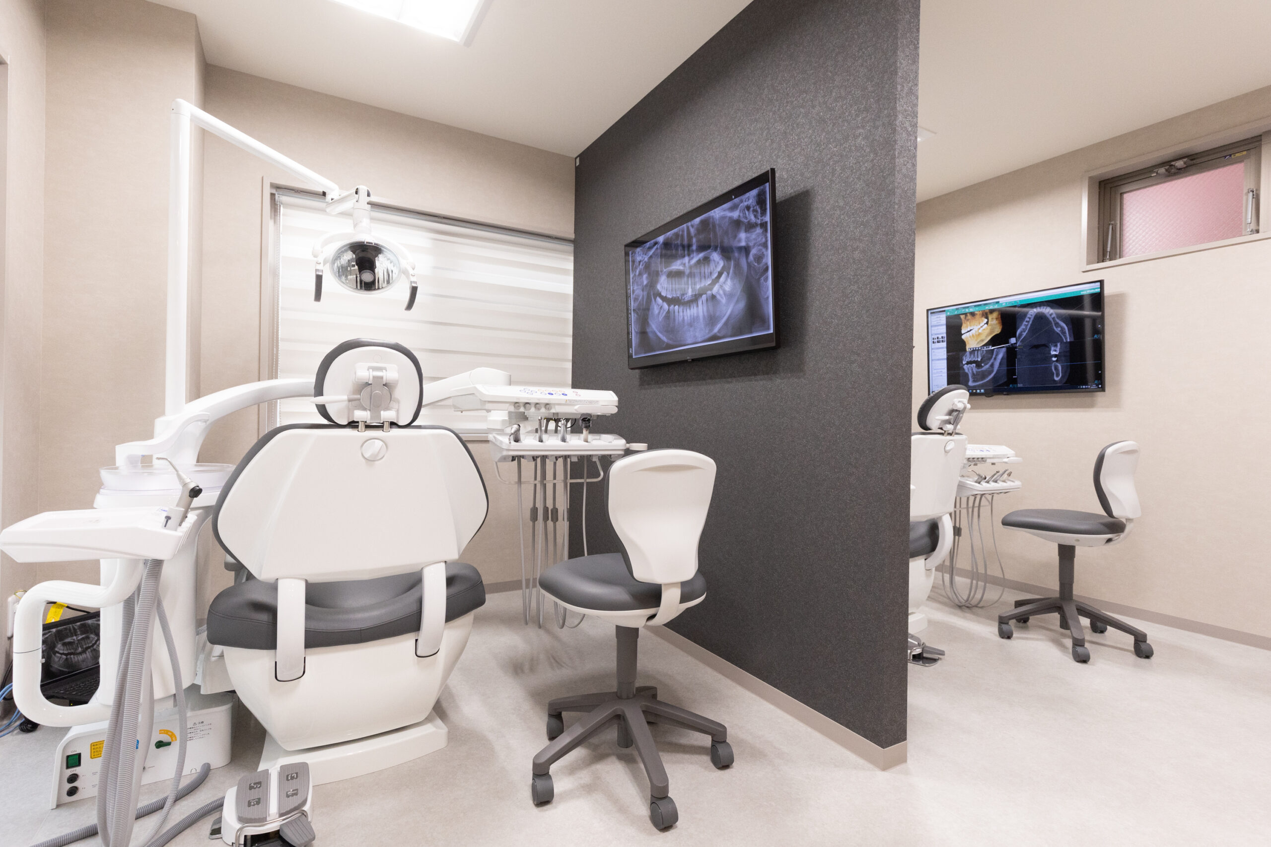 市川駅前オーロラ歯科・矯正歯科（千葉県市川市）の院内風景